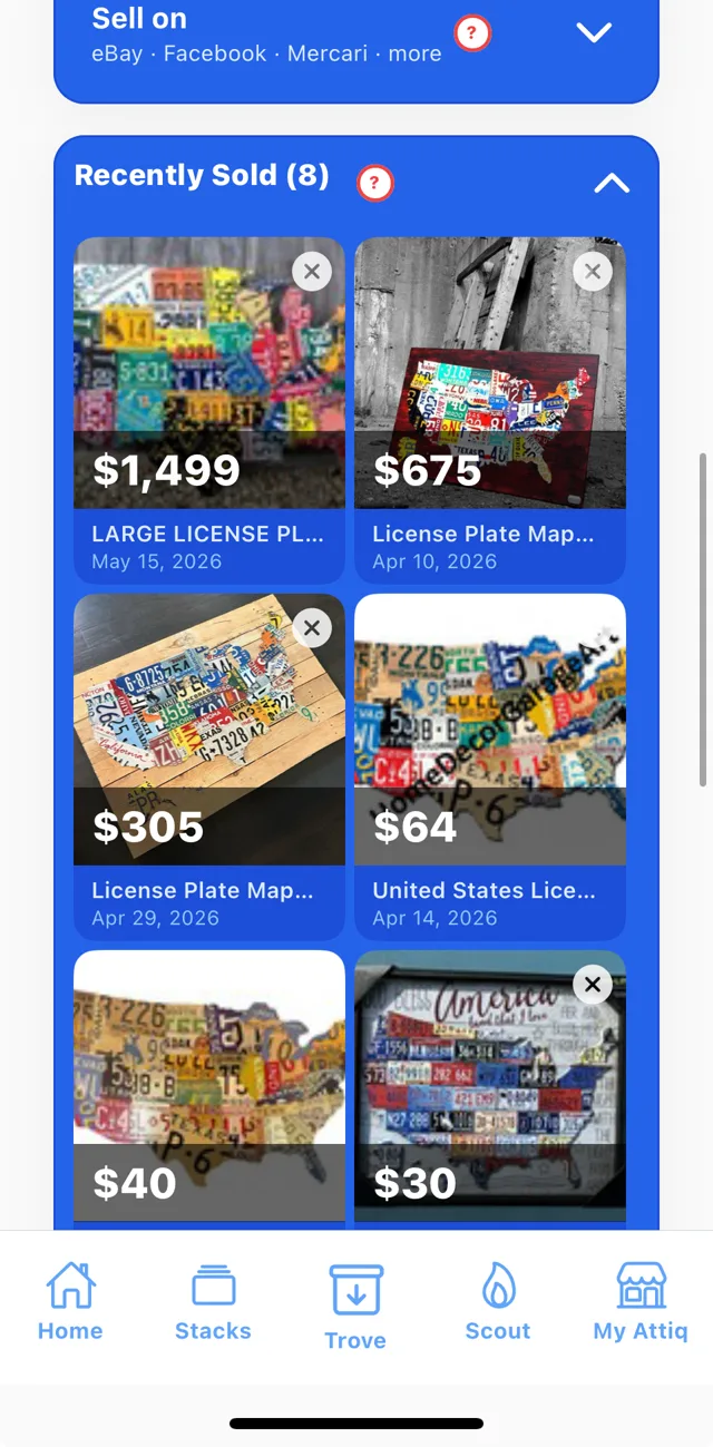 Real sold comps